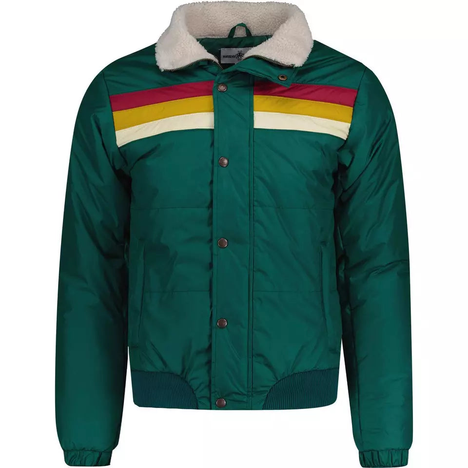 New Madcap Edge Ski Padded Quilted Jacket Retro 70s 80s 90s RIGAS by HS