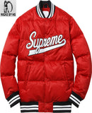 Men's Supreme Varsity Puffy Cotton Jacket