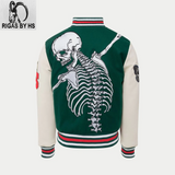 Rod Godspeed Skull Varsity Jacket