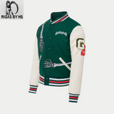 Rod Godspeed Skull Varsity Jacket