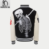 Rod Godspeed Skull Varsity Jacket