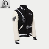 Rod Godspeed Skull Varsity Jacket