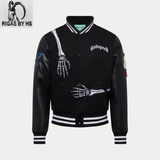 Rod Godspeed Skull Varsity Jacket