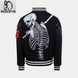 Rod Godspeed Skull Varsity Jacket