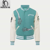 Rod Godspeed Skull Varsity Jacket