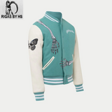 Rod Godspeed Skull Varsity Jacket