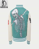 Rod Godspeed Skull Varsity Jacket