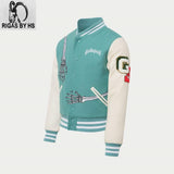 Rod Godspeed Skull Varsity Jacket