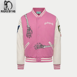 Rod Godspeed Skull Varsity Jacket