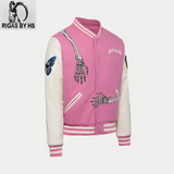 Rod Godspeed Skull Varsity Jacket