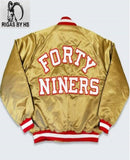 San Francisco Forty Niners Vintage Gold Jacket