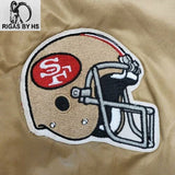 San Francisco Forty Niners Vintage Gold Jacket