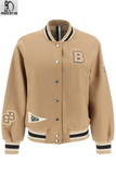 Womens BOSS Varsity Jacket With Logo Patch