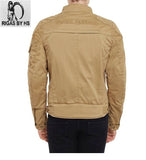 Royal Enfield Jispa Urban Scout Light Brown Khaki Riding Motorcycle Jacket