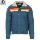 New MADCAP EDGE SKI Padded Quilted Jacket Retro 70s 80s 90s