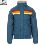 New MADCAP EDGE SKI Padded Quilted Jacket Retro 70s 80s 90s