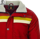 New MADCAP EDGE SKI Padded Quilted Jacket Retro 70s 80s 90s