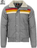 New MADCAP EDGE SKI Padded Quilted Jacket Retro 70s 80s 90s