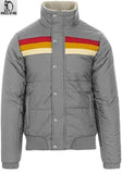 New MADCAP EDGE SKI Padded Quilted Jacket Retro 70s 80s 90s