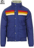 New MADCAP EDGE SKI Padded Quilted Jacket Retro 70s 80s 90s