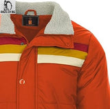 New MADCAP EDGE SKI Padded Quilted Jacket Retro 70s 80s 90s