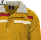 New MADCAP EDGE SKI Padded Quilted Jacket Retro 70s 80s 90s