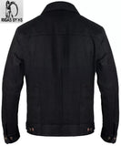 YELLOWSTONE Rip Wheeler Cole Hauser Black Cotton Jacket