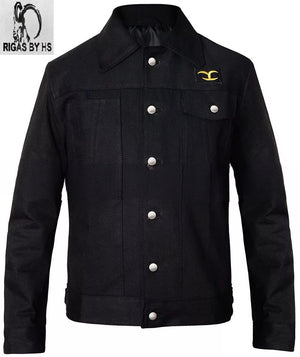 YELLOWSTONE Rip Wheeler Cole Hauser Black Cotton Jacket