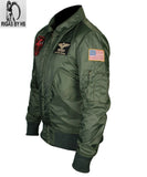 Tom Cruise Top Gun Maverick Capt Pete Mitchell MA-1 Flight Jacket