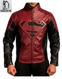 Man of Steel Superman Smallville Leather Jacket