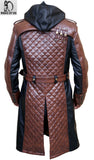 ASSASSIN'S CREED JACOB FRYE’S Syndicate Leather Trench Coat Costume