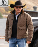 Yellowstone Season 4 John Dutton Quilted Jacket