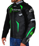 Alpinestars Hellhound Monster Energy Bikers Leather Jacket