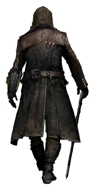 Assassin's Creed Jacob Frye's Syndicate Leather Trench Coat Costume