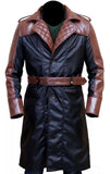 Assassin's Creed Jacob Frye's Syndicate Leather Trench Coat Costume