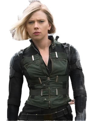 Black Widow Infinity War Scarlett Johansson Cotton Vest