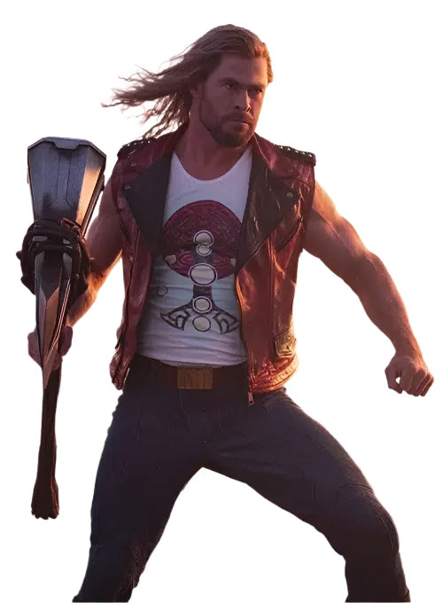 Chris Hemsworth Thor Love & Thunder Leather Vest