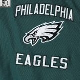 G-III Sports by Carl Banks Midnight Green Philadelphia Eagles Victory Formation Commemorative Full-Snap Varsity Jacket