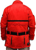 Ghostbusters Frozen Empire Paul Rudd Red Jacket With Customized Name Badge