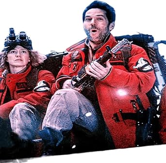 Ghostbusters Frozen Empire Paul Rudd Red Jacket With Customized Name Badge