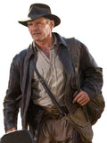 Indiana Jones Cowhide Distressed Brown Leather Jacket