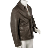 Indiana Jones Cowhide Distressed Brown Leather Jacket