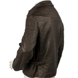 Indiana Jones Cowhide Distressed Brown Leather Jacket