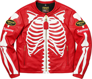 Supreme Vanson Leather Bones Jacket