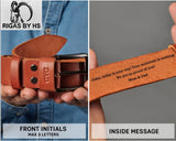 Men's Custom Full Grain Leather Belt