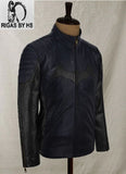 Batman Begins Christian Bale Leather Jacket